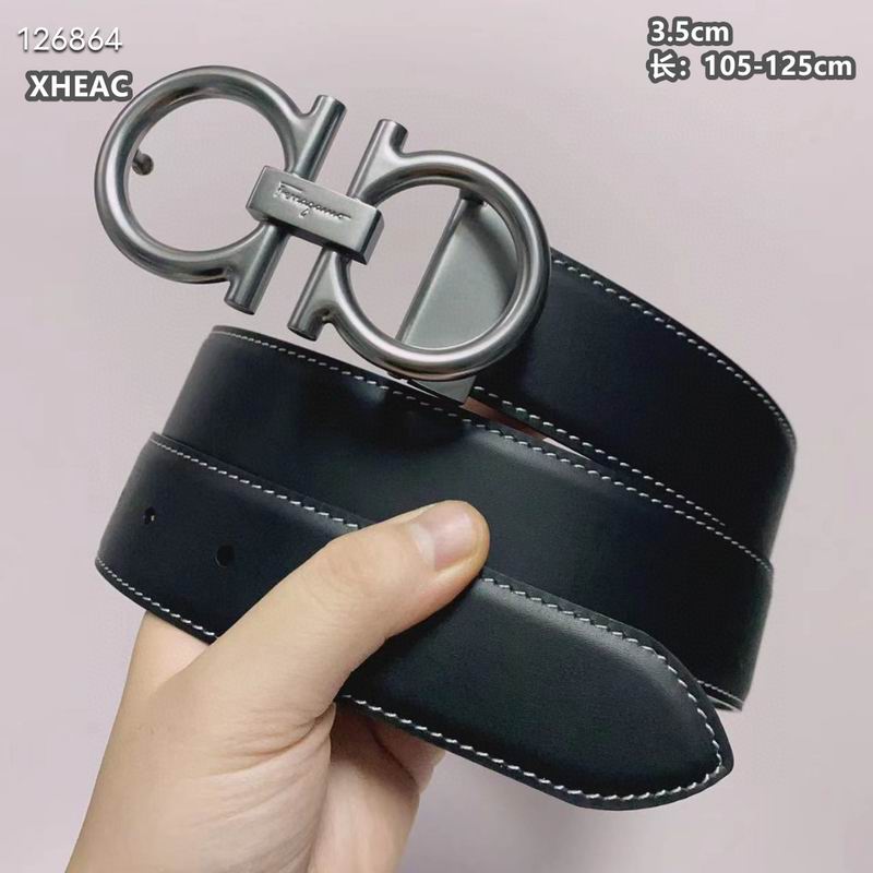 Ferragamo belt 35mmX105-125cm 8L102